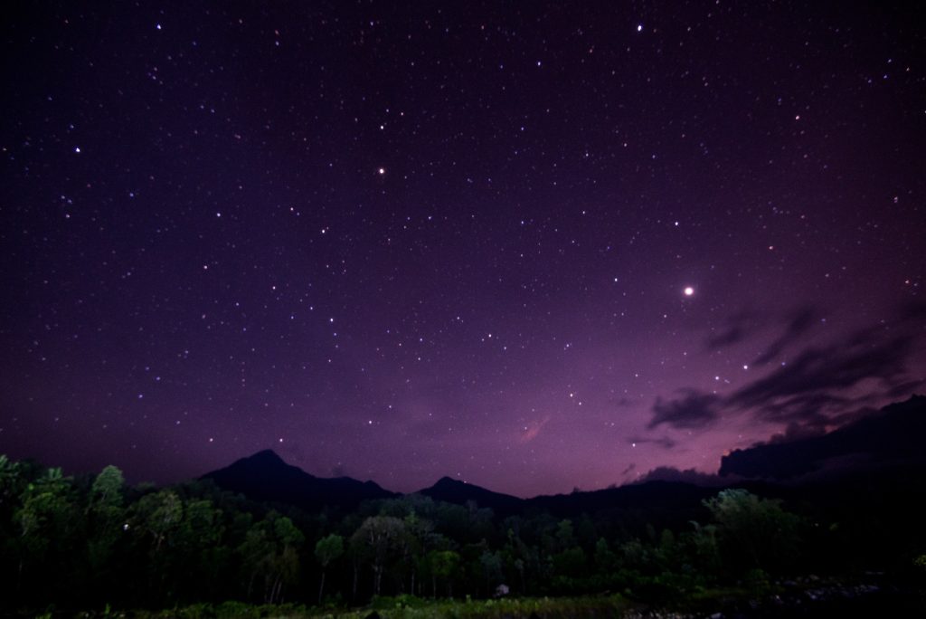 Stargazing under the purple sky at Kota Belud, Sabah
